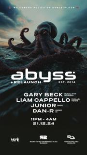 Abyss Relaunch: Gary Beck - Liam Cappello - Junior (Sensu) - Dan-R. (4Am)