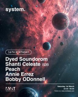 System 16Th Birthday