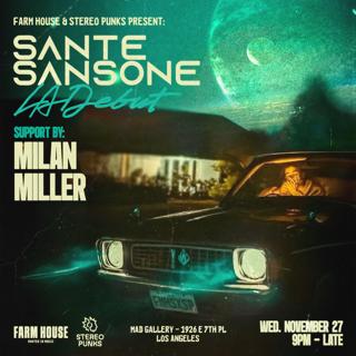 Sante Sansone (La Debut) Thanksgiving Eve 