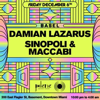 Basel: Damian Lazarus