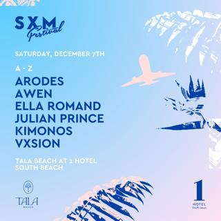 Destination Sxm: Miami With Arodes, Awen, Ella Romand