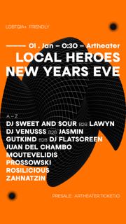 New Years Eve - Artheater Local Heroes