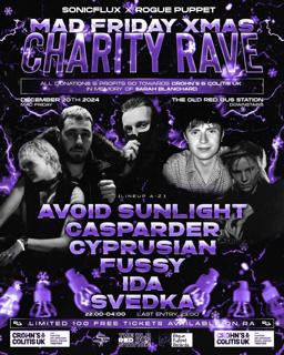 Sonicflux X Rogue Puppet: Mad Friday Christmas Charity Rave