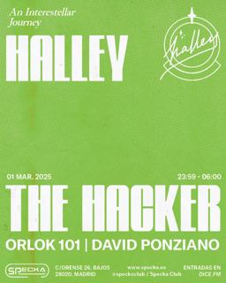 The Hacker + Orlok 101 + David Ponziano - Halley