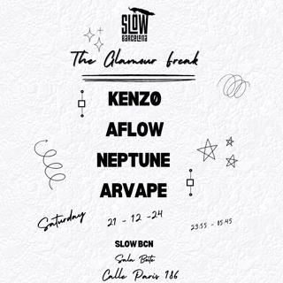 Glamour Freaks Presenta: Kenzø + Aflow + Neptune + Arvape