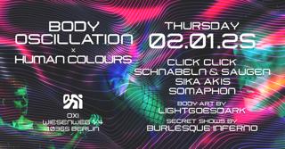 Body Oscillation X Human Colours - Kinky Colorful New Year 25 