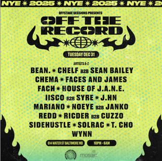 Off The Record: Nye