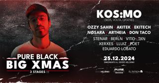 Pure Black Big Christmas With Kos:Mo