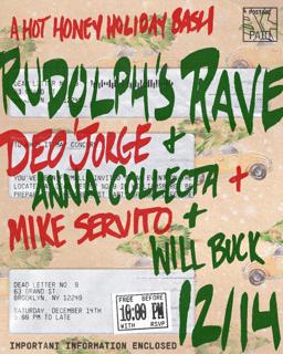 Rudolph'S Rave: A Hot Honey Holiday Bash, Deo'Jorge, Mike Servito, Anna Collecta, Will Buck