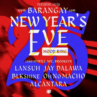 New Year'S Eve With Barangay