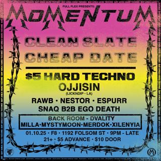 Momentum: Clean Slate // Cheap Date