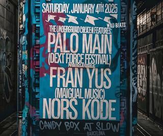 Glamour Freaks Pres Wild Beats: Palo Main + Fran Yus + Nors Kode