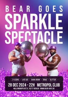 Bear Goes Sparkle Spectacle Party