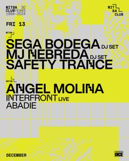 Sega Bodega Dj Set · Mj Nebreda Dj Set · Safety Trance / Angel Molina