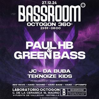 Bassroom 20 W/ Paul Hb & Greenbass Octogon 360º