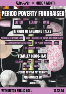 Sublime X Uom Once A Month: Period Poverty Fundraiser