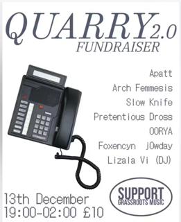 Quarry 2.0 Fundraiser: Oorya & Slow Knife