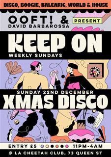 Keep On Xmas Disco With Ooft! & David Barbarossa