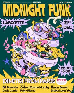 Fever105'S Midnight Funk: Dimitri From Paris, Bill Brewster, Colleen Murphy, Poly-Ritmo & More