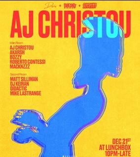 Fluency + Desires + Captians Of Revelry Present : Aj Christou At Lunchbox