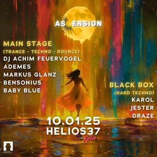 Ascension With Dj Achim Feuervogel, Ademes, Markus Glanz, Karol, Jester