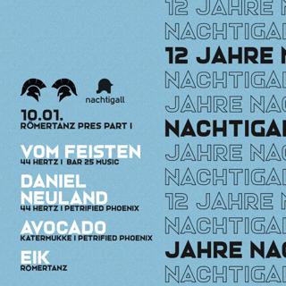 12 Jahre Nachtigall Part I With Vom Feisten, Daniel Neuland & Avocado