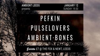 Ambient Leeds: Pefkin // Pulselovers // Ambient Bones