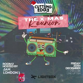 Cutting Edge Xmas Free Party With Jam London