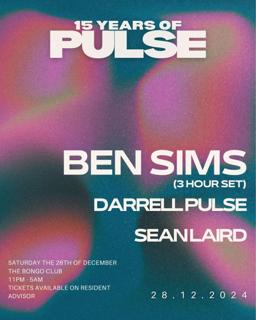 15 Years Of Pulse: Ben Sims