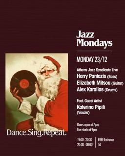 Jazz Mondays With The Athens Jazz Syndicate