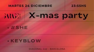 X-Mas Party W/ #She, Keyblow