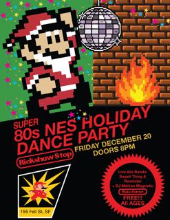 Super 80S Nes Xmas Dance Party