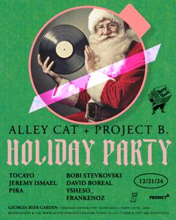 Alley Cat & Project B.: Holiday Party