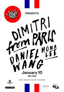 La Paloma Presents: Dimitri From Paris + Daniel Wang + Mona Lee