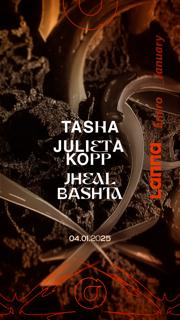 Lanna Club Presenta Tasha, Julieta Kopp, Jheal Bashta