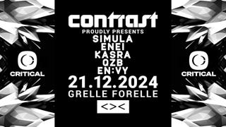 Contrast Pres. Critical Music W/ Simula + Enei + Kasra + Qzb + En:Vy