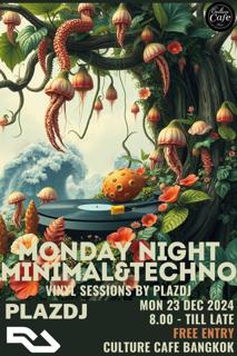 Monday Night: Minimal&Techno Vinyl Sessions By Plazdj