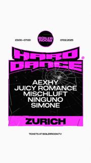 Boiler Room Hard Dance Tour Zurich