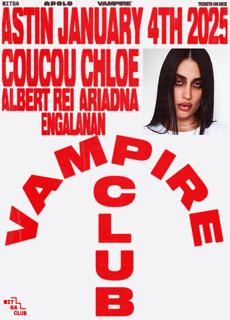 Vampire Club: Coucou Chloe · Albert Rei · Ariadna · Engalanan