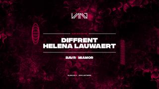 Club Vaag Invites Diffrent & Helena Lauwaert