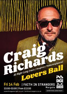 Craig Richards: Lovers Ball (All Night Long)