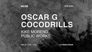 Nye 2025 With Oscar G & Cocodrills