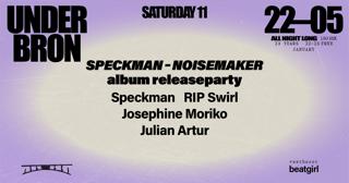 Releaseparty For Speckman'S New Super Album 'Noisemaker„ On Public Possession