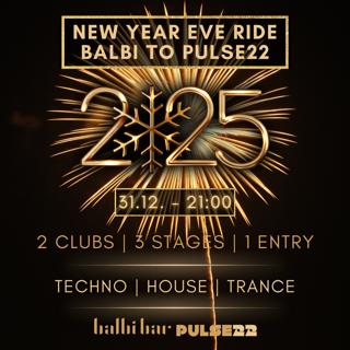 Ride Balbi To Pulse22: New Year'S Eve Event In Two Clubs