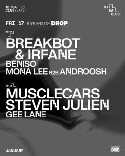 6 Years Of Drop: Breakbot & Irfane · Musclecars · Steven Julien