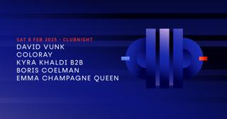 David Vunk, Coloray, Kyra Khaldi B2B Boris Coelman, Emma Champagne Queen