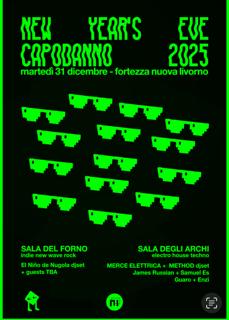 New Years Eve 2025 Fortezza Nuova Livorno