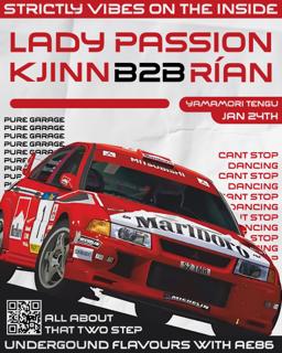 Ae86 Presents: Lady Passion And Kjinn B2B Rían