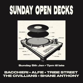 Wax Museum Records Presents Open Decks