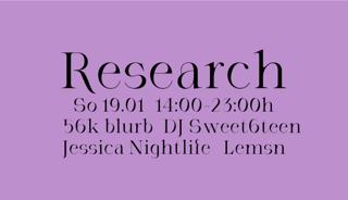 Research With 56K Blurb, Dj Sweet6Teen, Jessica Nightlife & Lemsn